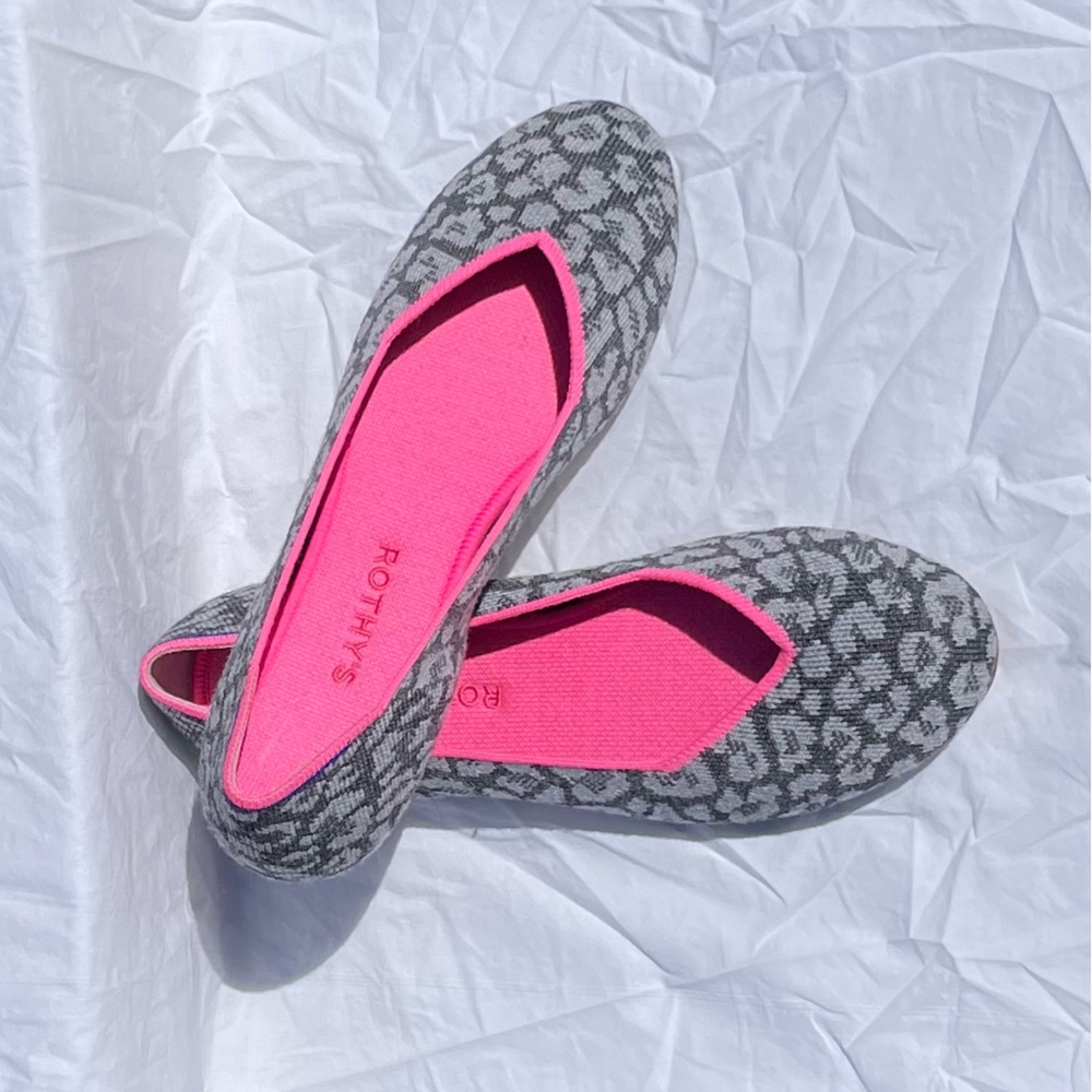 Rothy’s The Merino Flat Haze Spot Women’s size 9